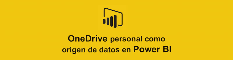 OneDrive personal y PowerBI