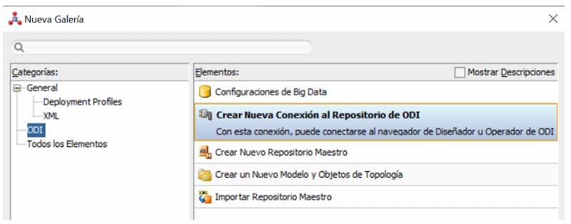 create-new-connection-to-odi-repository